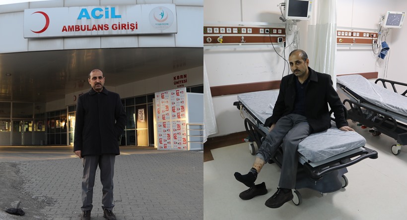 Namaza giderken sokak köpeklerinin saldırısına uğrayan imam yaralandı