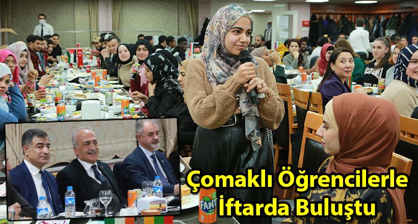 Çomaklı Öğrencilerle İftarda Buluştu