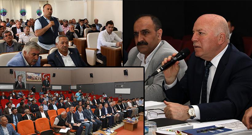 Muhtarlardan Sekmen’e Teşekkür