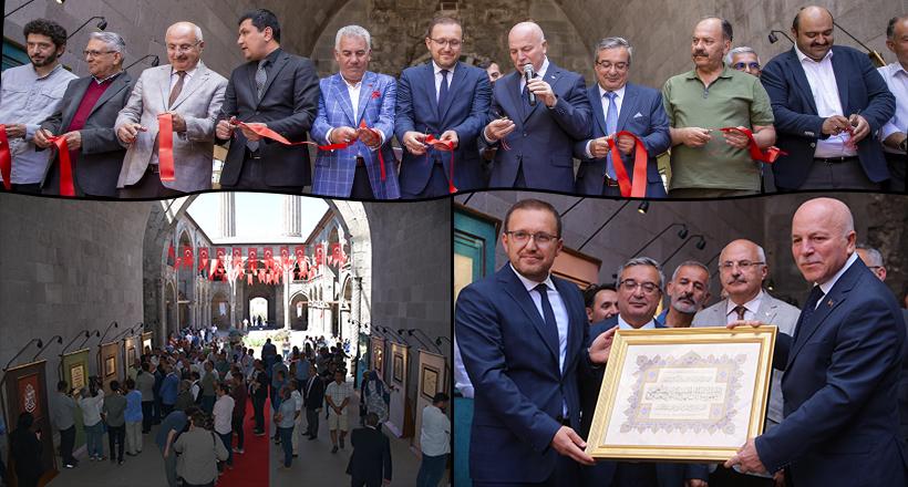Tarihi Medresede Hat Sergisi
