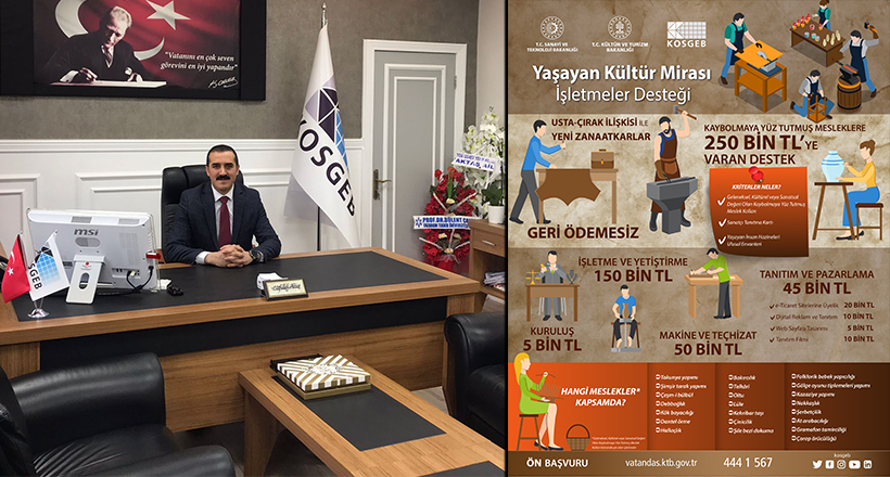 Yaşayan Kültür Mirasına KOSGEB Desteği