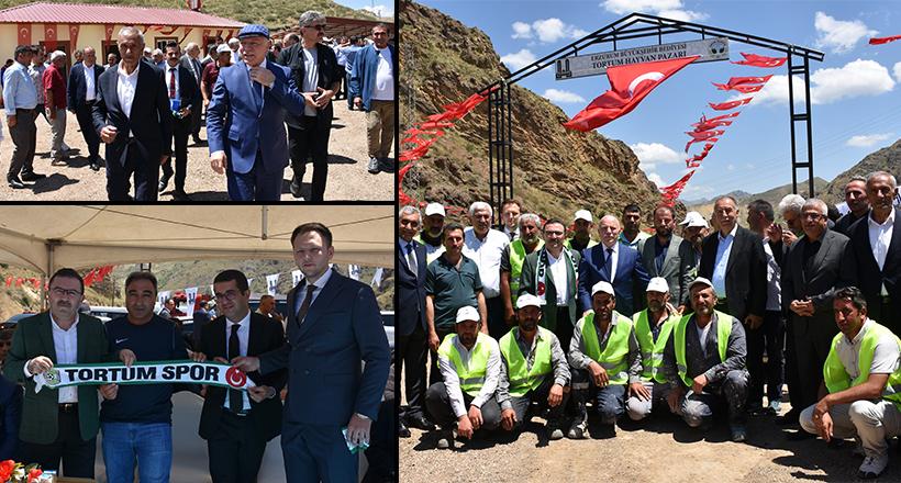 Tortum Hayvan Pazarı Açıldı