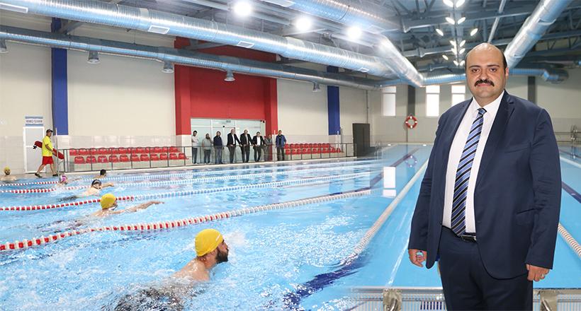 Yarım Olimpik Yüzme Havuzu açılıyor