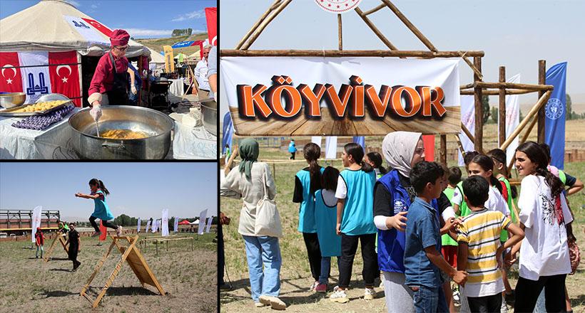 Köyvivor Parkurunda Eğlendiler