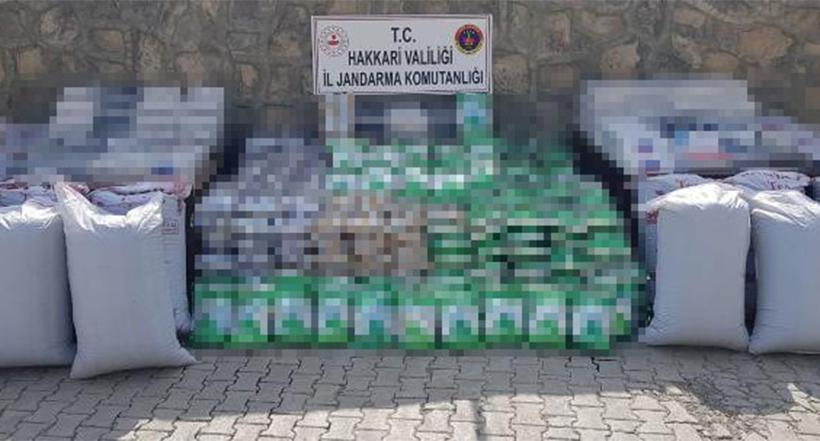 Kaçak Çay ve Sigara Ele Geçirildi