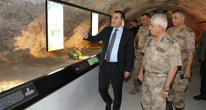 Orgeneral Çetin, Doğu Turunda