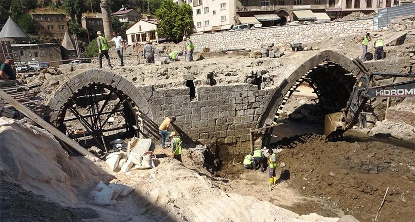 Tarihi Köprüler Gün Yüzüne Çıkıyor