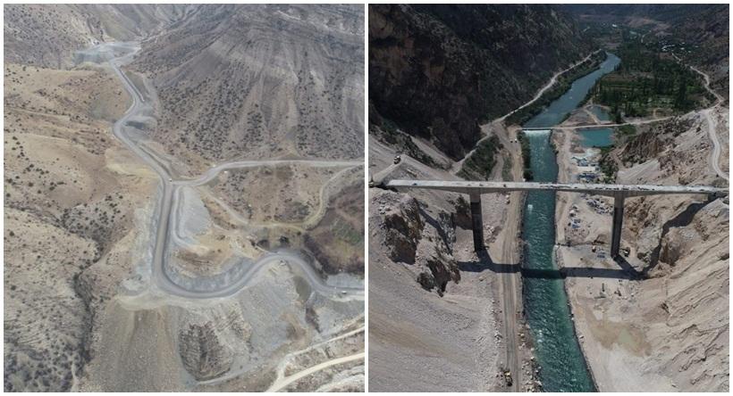 Barajdan Etkilenen Köy Yolları Yeniden Yapılıyor