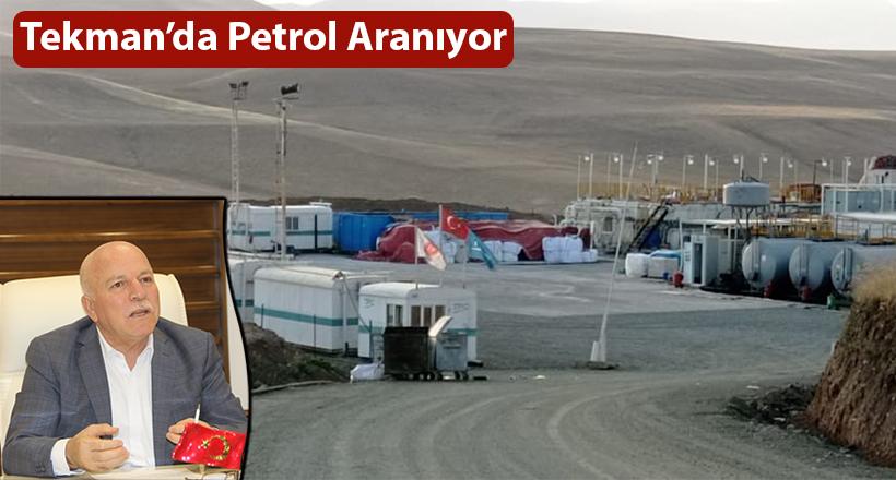 Tekman’da Petrol Aranıyor