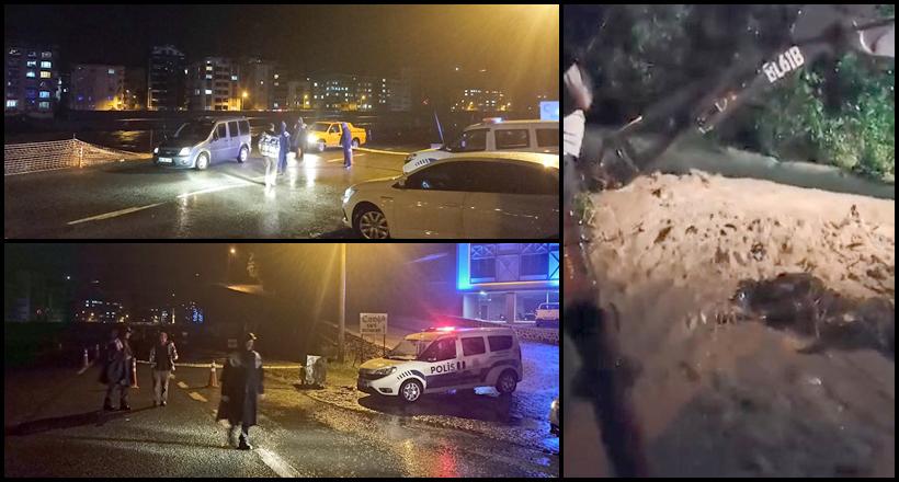 Taşan Dere Köy Yollarını Ulaşıma Kapattı