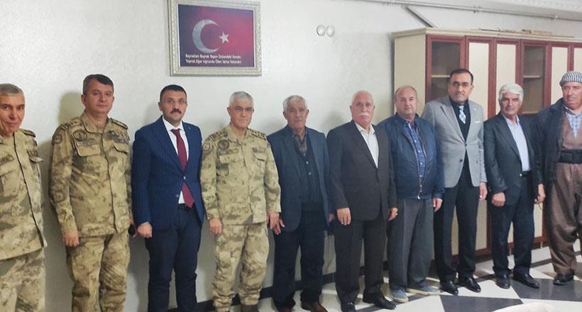 Çetin Paşa, Kanaat Önderiyle Buluştu