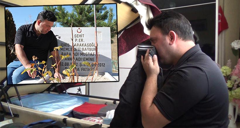 Şehidin Emanetlerini 10 Yıl Sonra Açtı