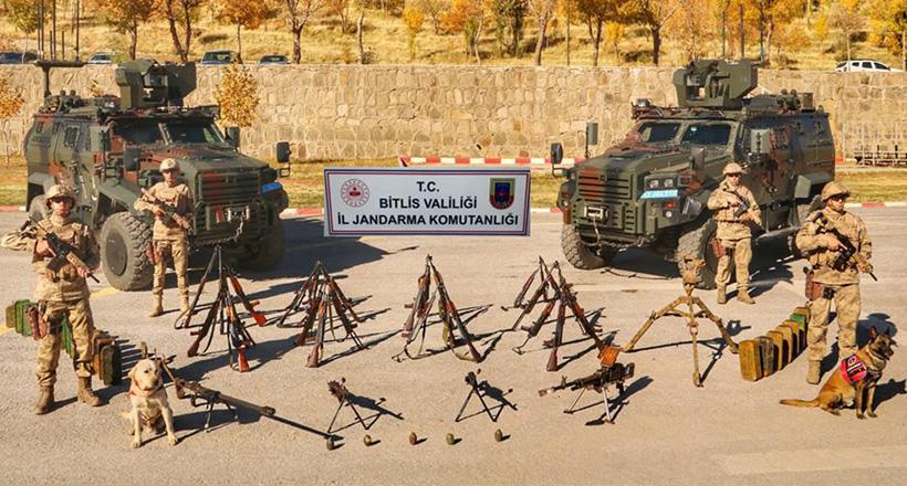 Örgütün Silahları Ele Geçirildi