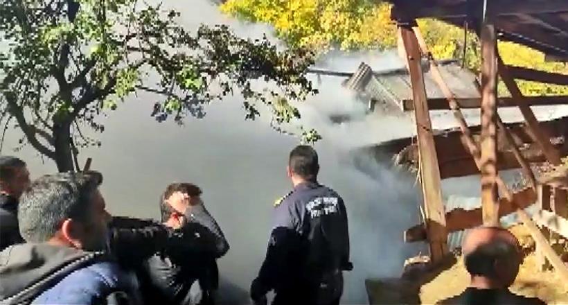 Tandırdan Sıçrayan Kıvılcım Evi Yaktı