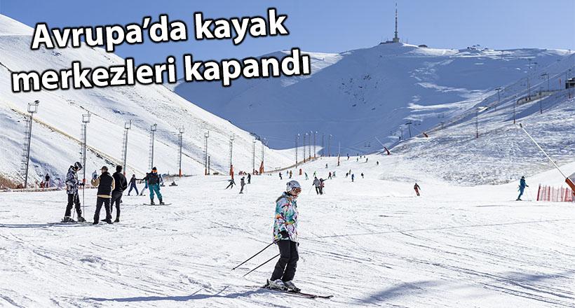 Kayakseverlerin Adresi Palandöken Oldu