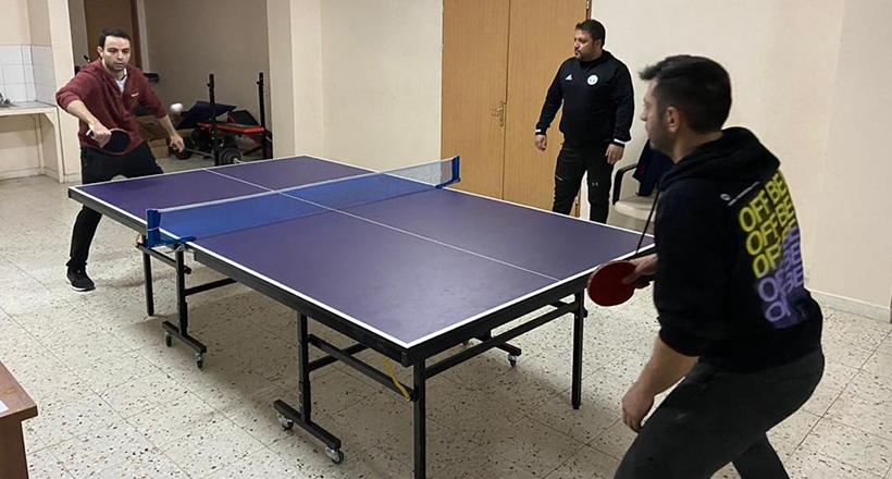 Tortumlular Masa Tenisini Çok Sevdi