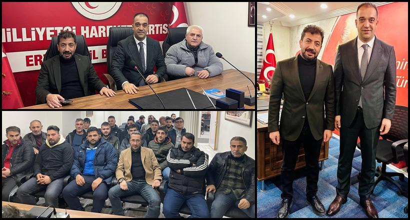 ERGÜRDER’den pehlivan başkana ziyaret