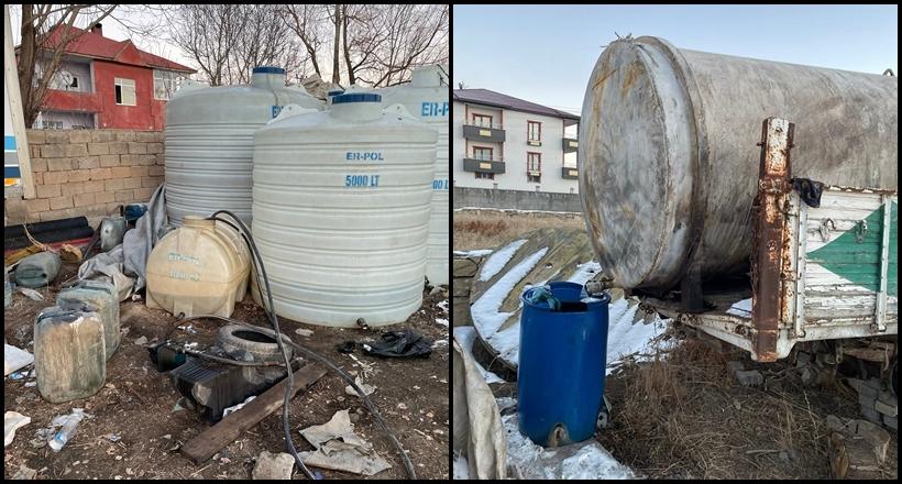 32 bin litre kaçak akaryakıt ele geçirildi