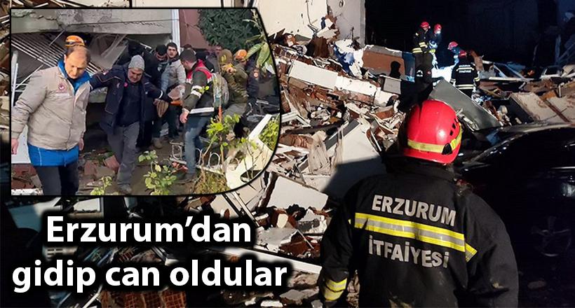 Erzurum’dan gidip can oldular
