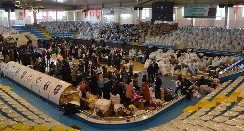 Erzurum'da Tek yürek oldular