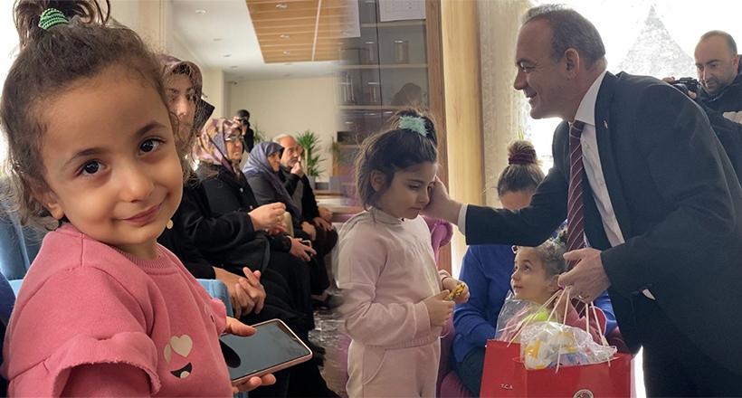 Üniversitenin sosyal tesislerine yerleştirildiler
