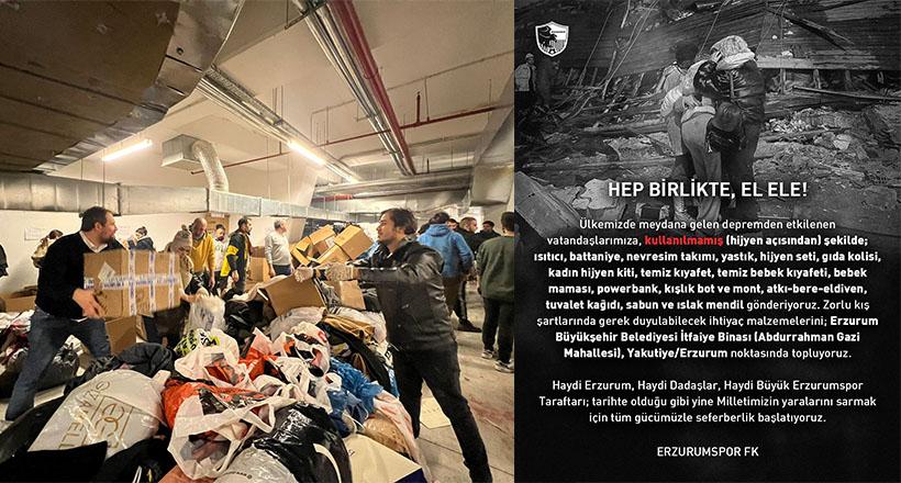 Futbol ailesi seferber oldu