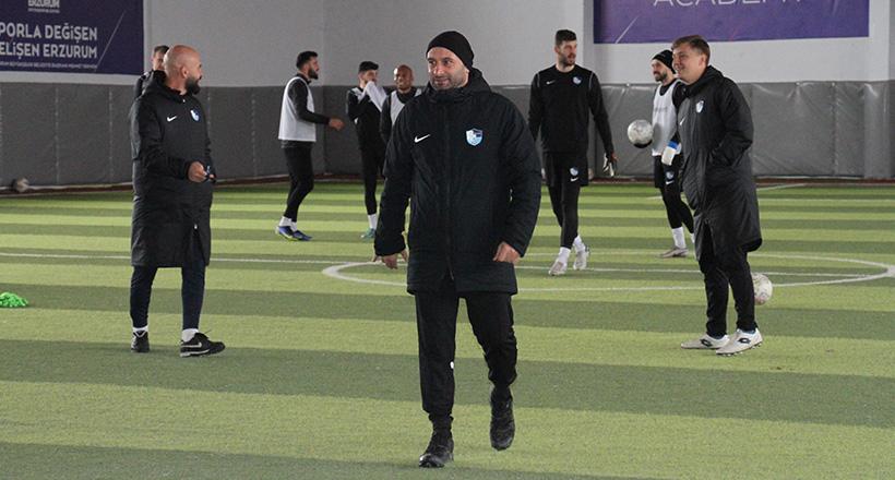 Erzurumspor’a kar engeli