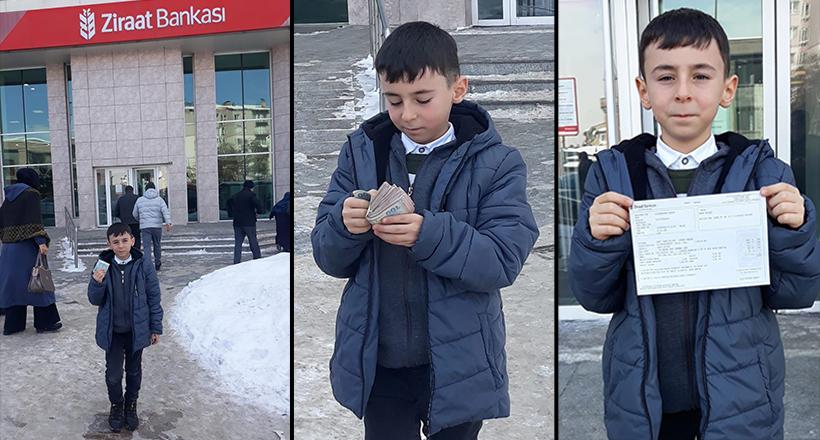 Kendi küçük yüreği büyük