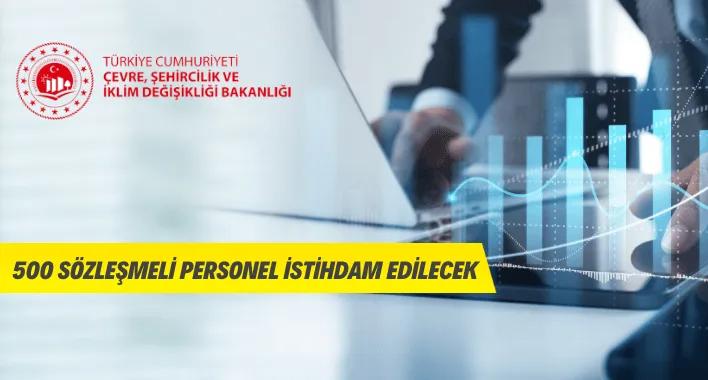 Çevre, Şehircilik ve İklim Değişikliği Bakanlığı Sözleşmeli Personel Alacak