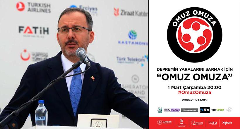 Futbol ailesi omuz omuza