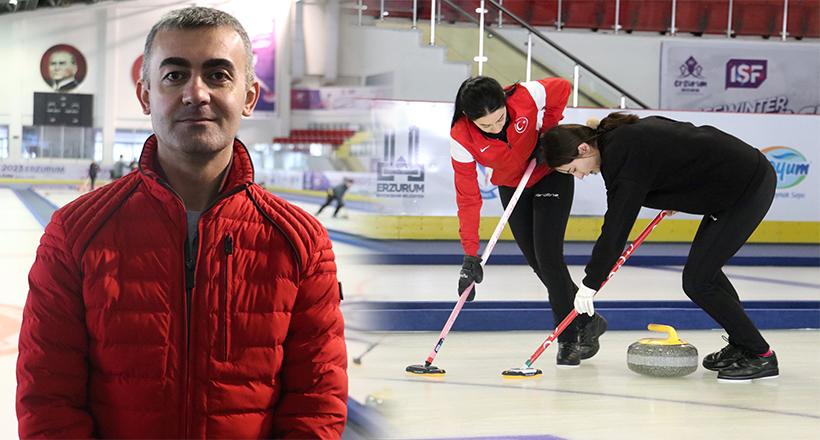 Kadın milli curlingcilerden tempo