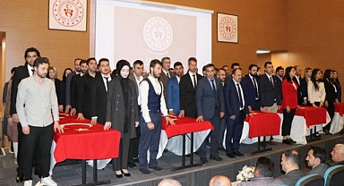 86 personel yemin ederek memur kadrosuna geçti