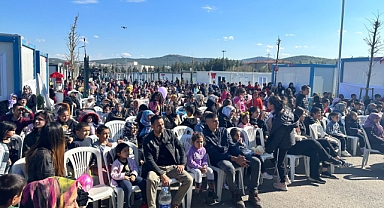 Afet bölgesinde Ramazan etkinliği   