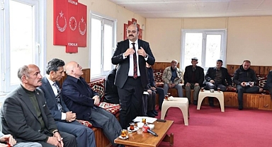 4 günde 25 köy ziyareti