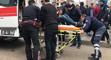 Erzurum'da bıçaklı kavga