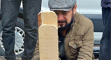 Erzurumlu oyuncu Hüseyin Erkanlı'nın baba acısı