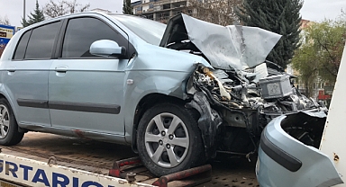 Kazada yaralanan sürücü hayatını kaybetti
