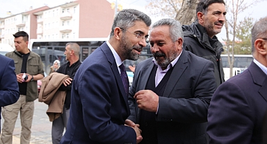 Küçükoğlu, Erzurum'da seçim gezilerine devam ediyor