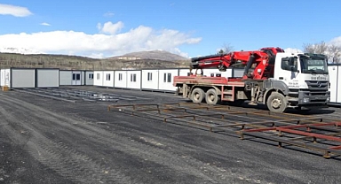 Malatya’da depremzede esnaf için konteyner çarşı kuruluyor