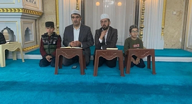Mukabele geleneği minik hafızlarla sürdürülüyor