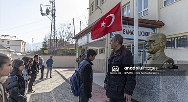 O bölgede ki bazı okullarda eğitime kaldığı yerden devam