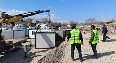 O ilçeye, ikinci konteyner çarşı kuruluyor