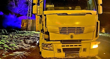 Tırın çarptığı kişi hayatını kaybetti!
