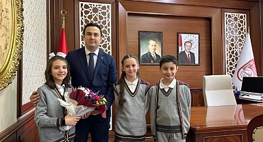 Valilik makamı çocuklara emanet edildi