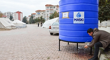 Vatandaşların ihtiyaçları tankerlerle karşılanıyor