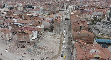 Yıkım havadan işte böyle görüntülendi