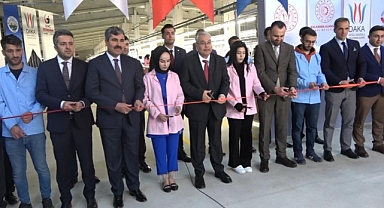 416 kişinin istihdam edildiği tekstil fabrikası törenle açıldı