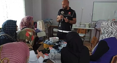 Annelere uyuşturucuyla mücadele eğitimi
