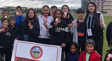 Aşkale Belediyespor’un atletizm başarısı gururlandırıyor
