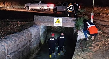 Çobanın cesedi su kanalında bulundu